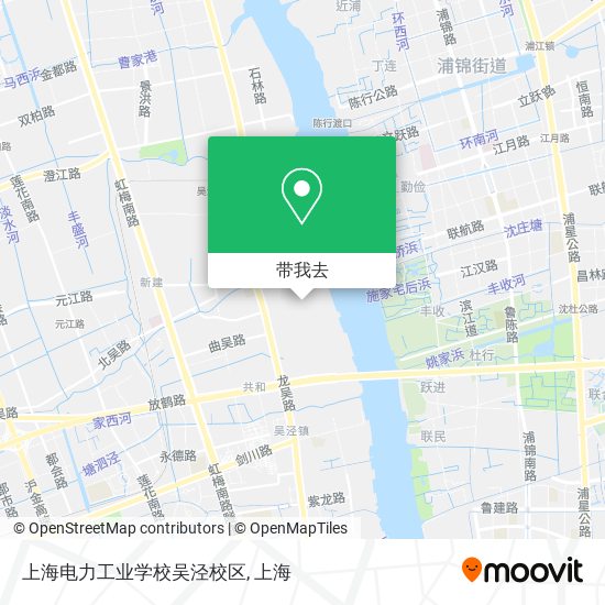 上海电力工业学校吴泾校区地图