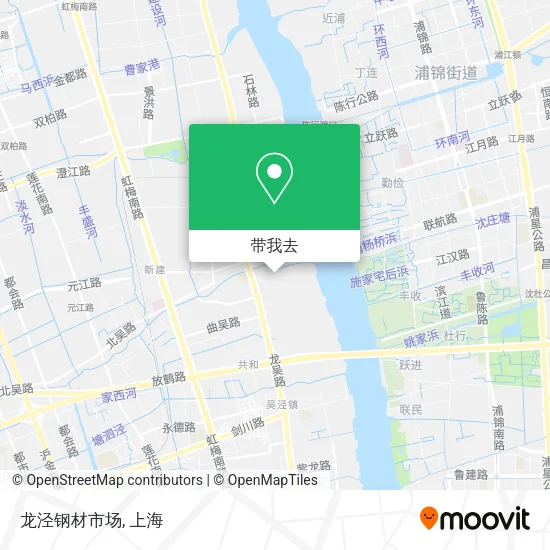 龙泾钢材市场地图