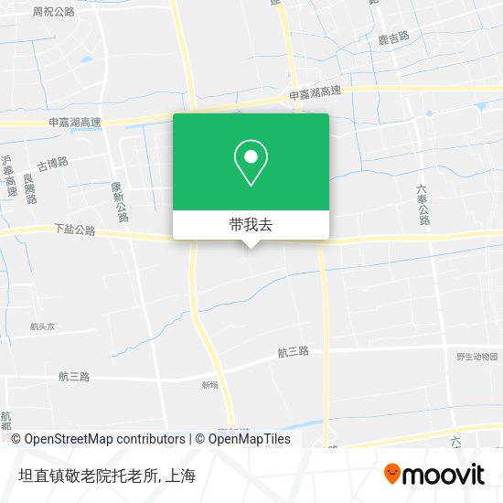 坦直镇敬老院托老所地图