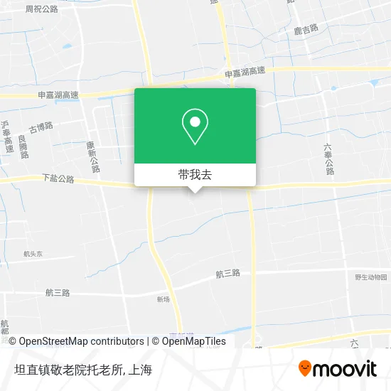 坦直镇敬老院托老所地图