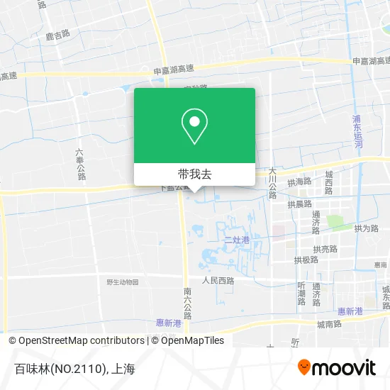 百味林(NO.2110)地图