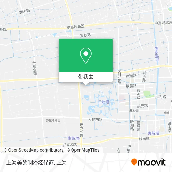 上海美的制冷经销商地图