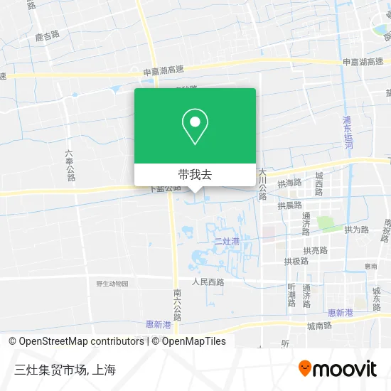 三灶集贸市场地图