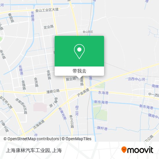 上海康林汽车工业园地图