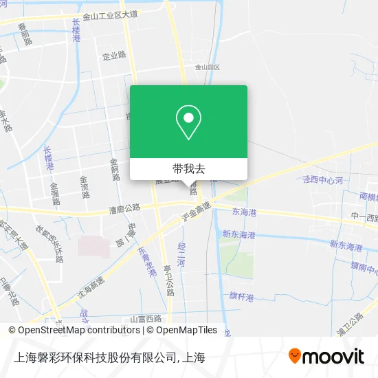 上海磐彩环保科技股份有限公司地图