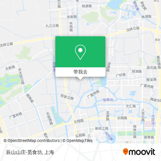 辰山山庄-觅食坊地图