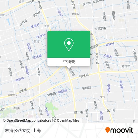 林海公路立交地图