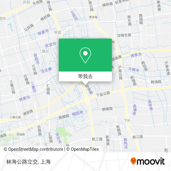 林海公路立交地图