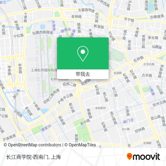 长江商学院-西南门地图