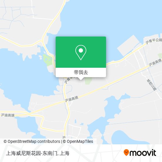 上海威尼斯花园-东南门地图