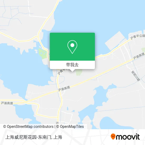上海威尼斯花园-东南门地图