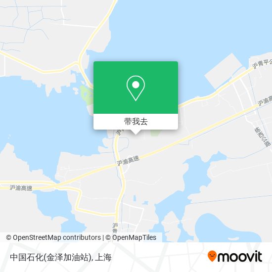 中国石化(金泽加油站)地图