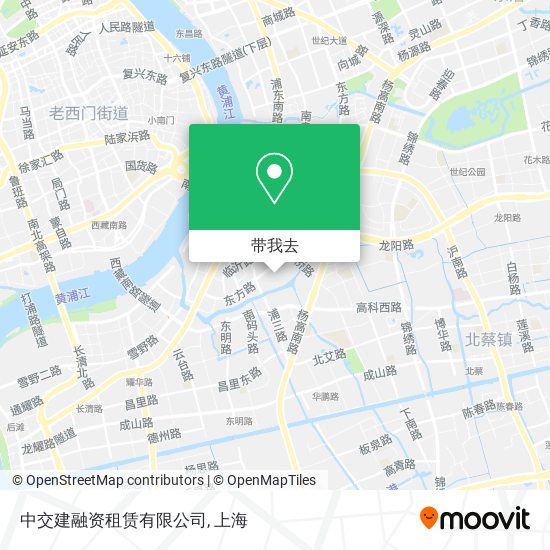 中交建融资租赁有限公司地图