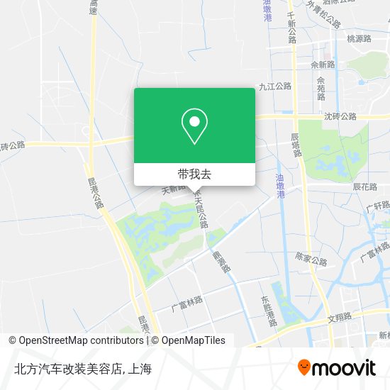 北方汽车改装美容店地图