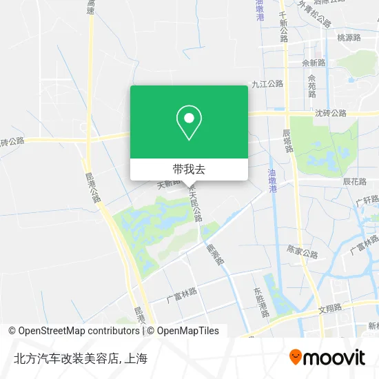 北方汽车改装美容店地图