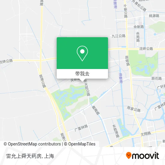 雷允上舜天药房地图