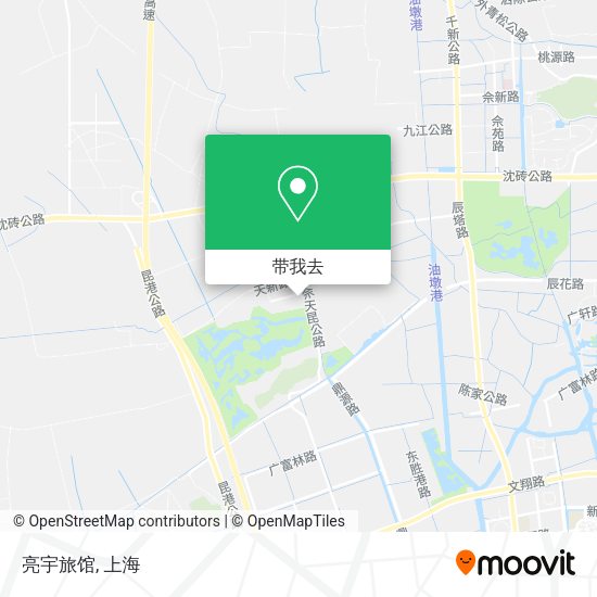 亮宇旅馆地图