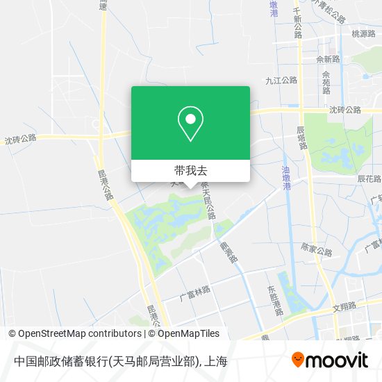 中国邮政储蓄银行(天马邮局营业部)地图
