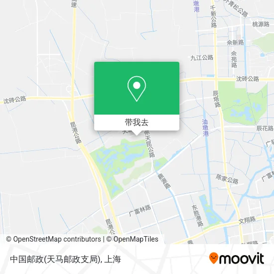 中国邮政(天马邮政支局)地图