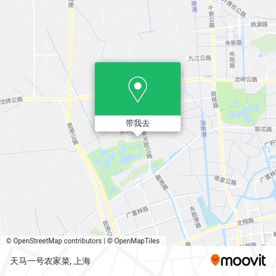 天马一号农家菜地图
