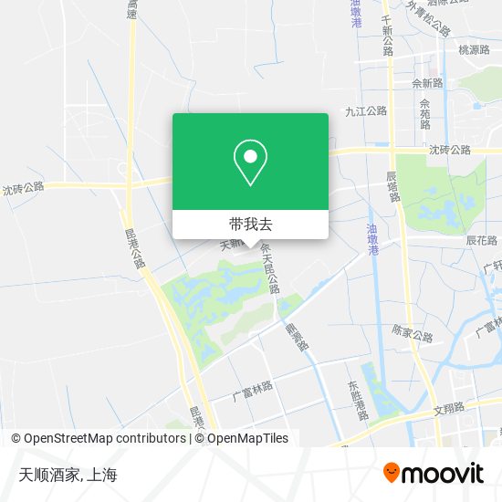 天顺酒家地图