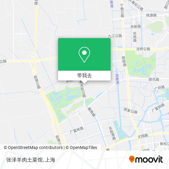 张泽羊肉土菜馆地图