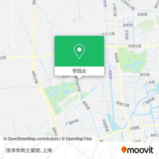 张泽羊肉土菜馆地图