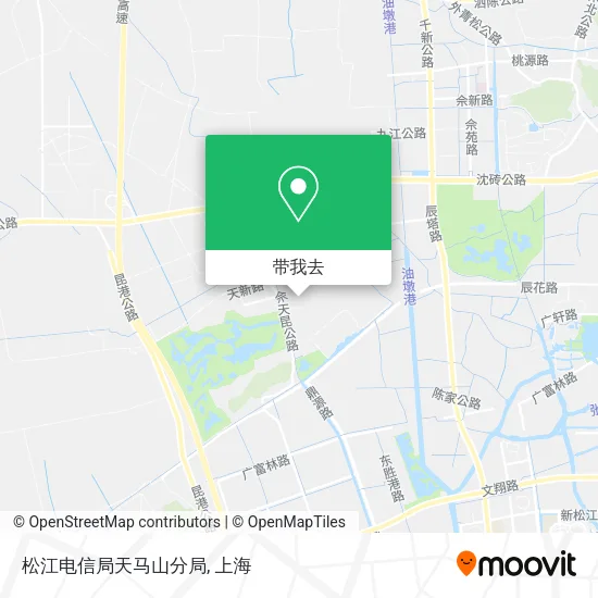 松江电信局天马山分局地图