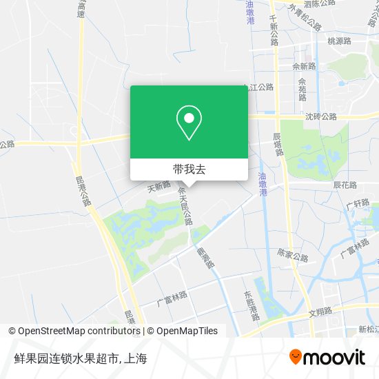 鲜果园连锁水果超市地图