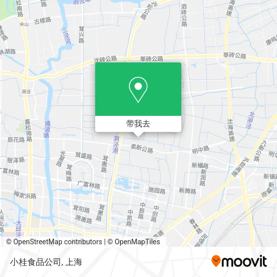 小桂食品公司地图
