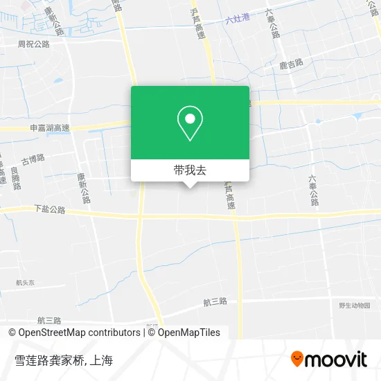 雪莲路龚家桥地图