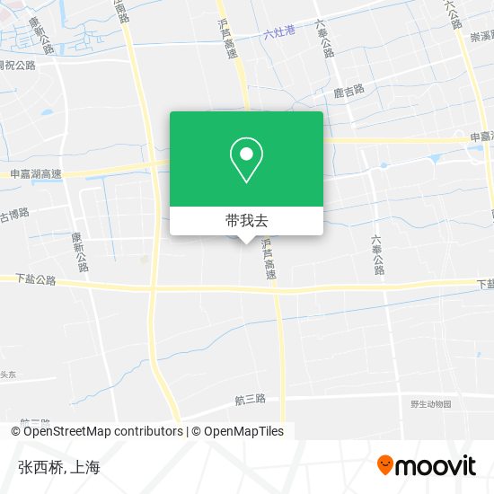 张西桥地图