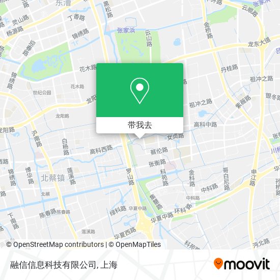 融信信息科技有限公司地图