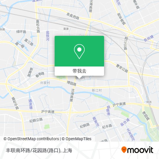 丰联南环路/花园路(路口)地图
