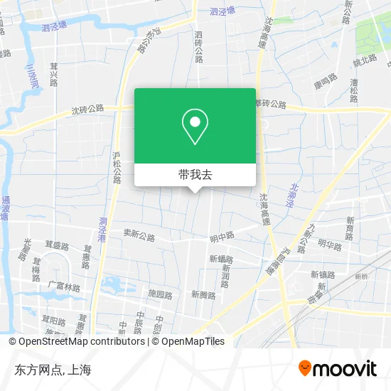 东方网点地图