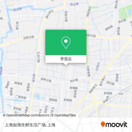 上海如海生鲜生活广场地图