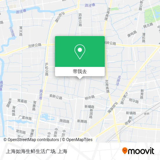 上海如海生鲜生活广场地图
