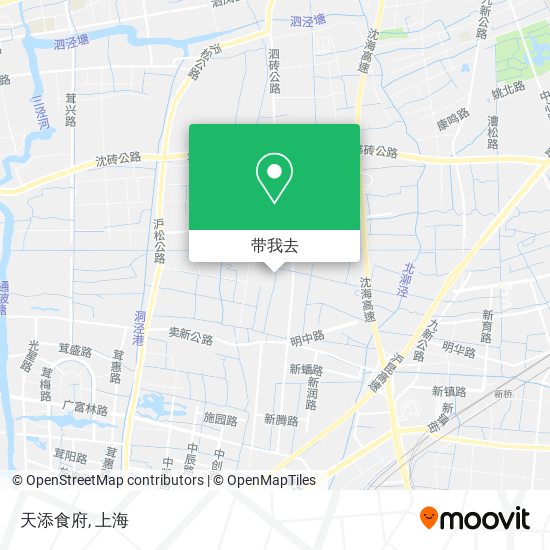 天添食府地图