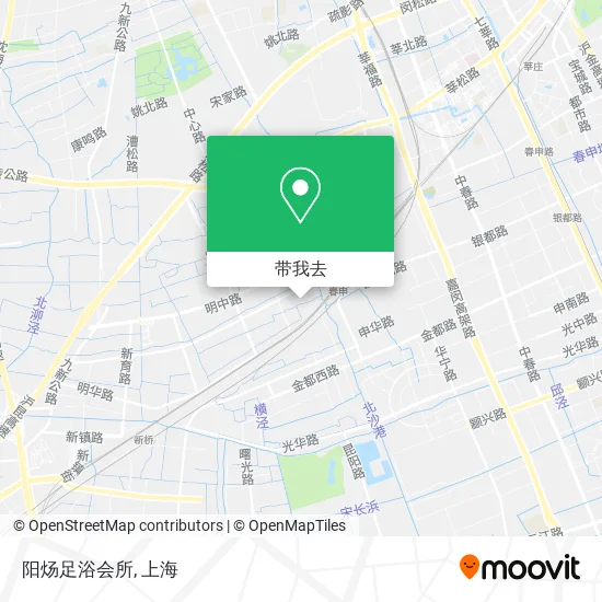 阳炀足浴会所地图