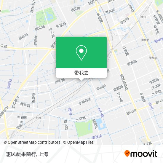 惠民蔬果商行地图