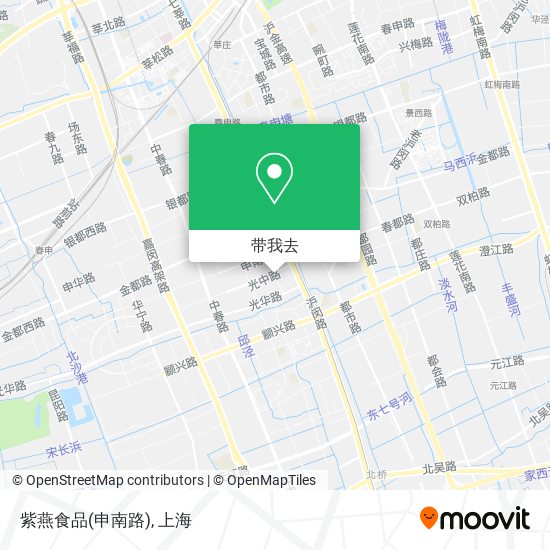 紫燕食品(申南路)地图