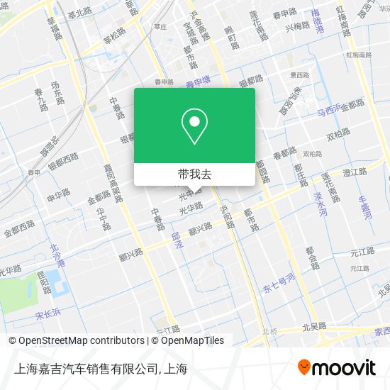上海嘉吉汽车销售有限公司地图