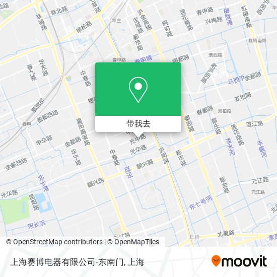 上海赛博电器有限公司-东南门地图