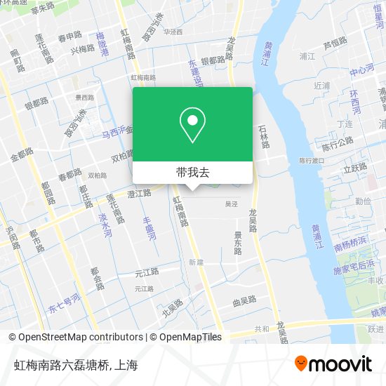 虹梅南路六磊塘桥地图