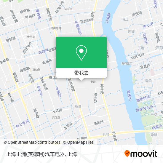 上海正洲(英德利)汽车电器地图