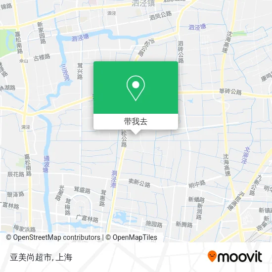 亚美尚超市地图