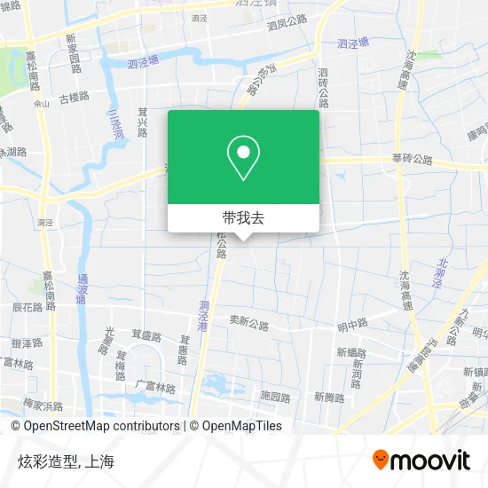 炫彩造型地图