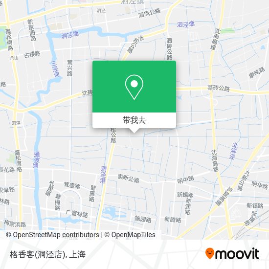 格香客(洞泾店)地图