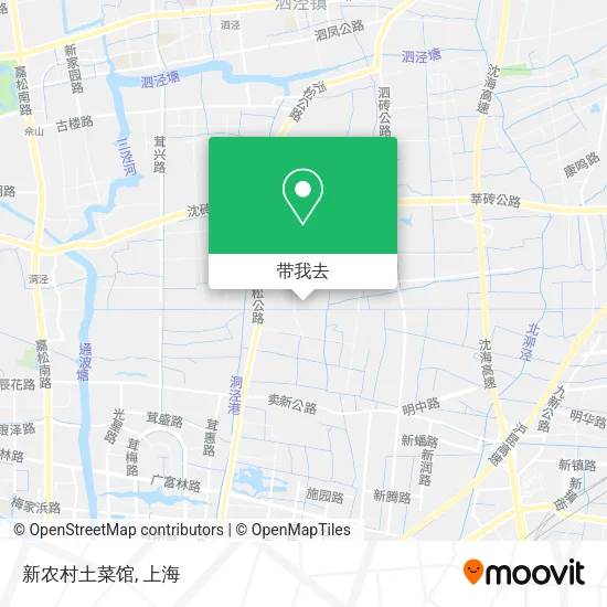 新农村土菜馆地图