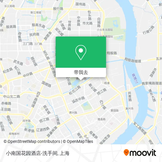 小南国花园酒店-洗手间地图